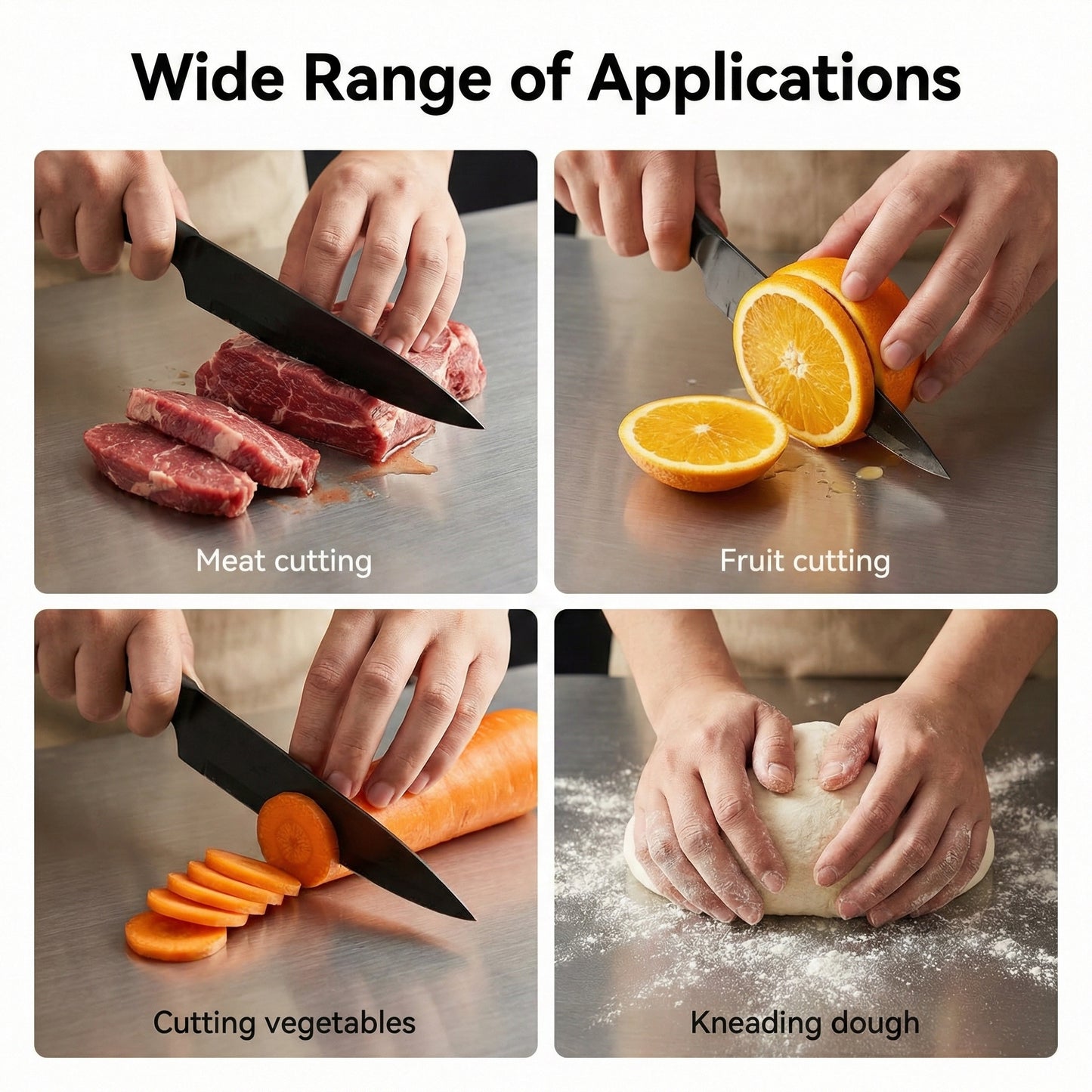 OSTERA Stainless Steel Chopping Board